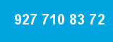 927 710 83 72 927 710 83 72